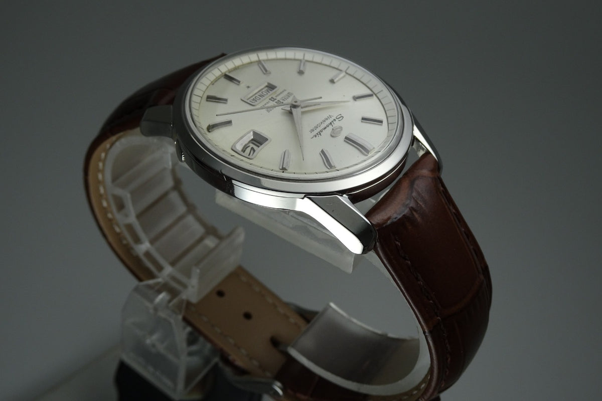 Vintage 1963 JAPAN SEIKO MATIC WEEKDATER J13080 33Jewels Automatic.
