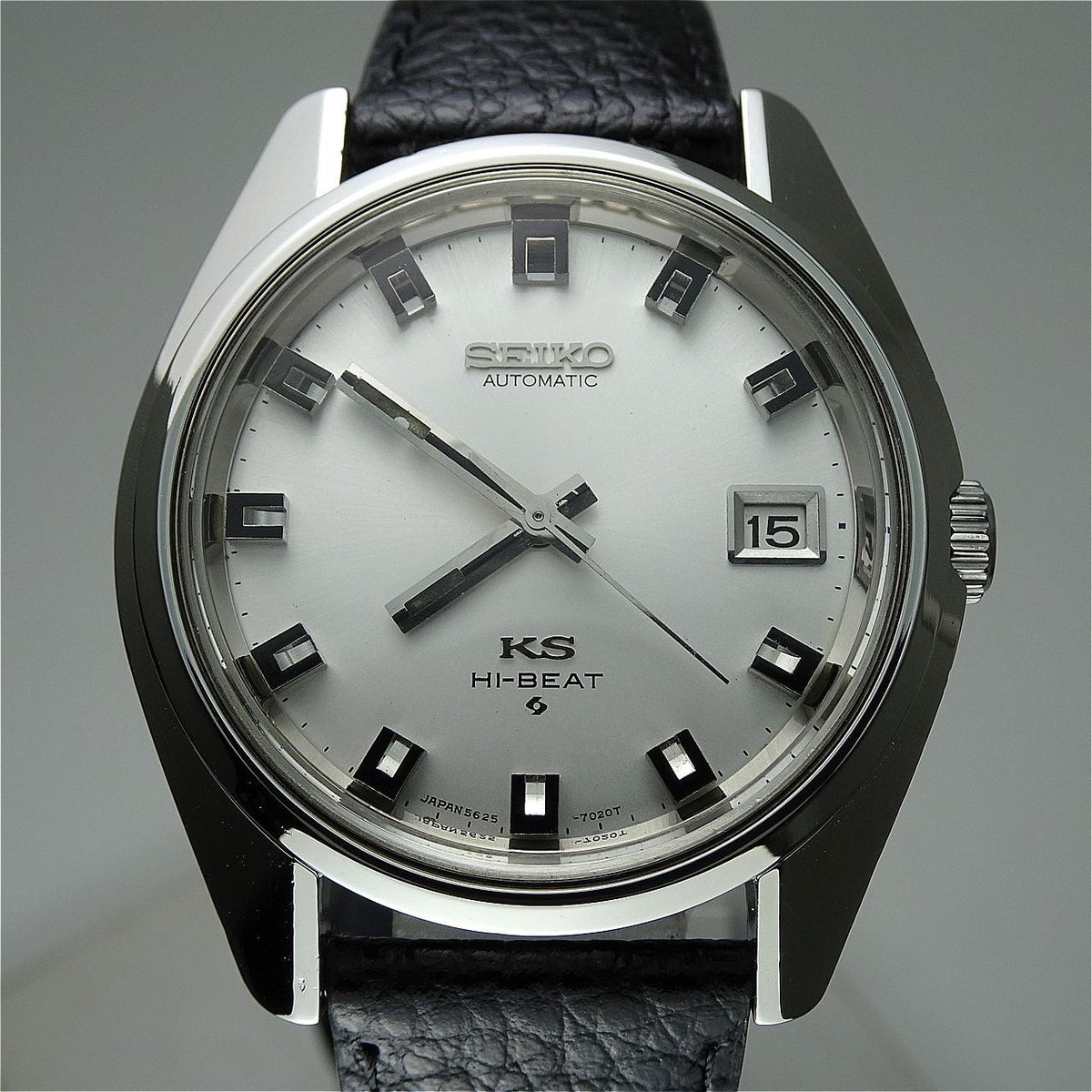 Vintage 1969 JAPAN KING SEIKO CALENDAR 5625-7000 25Jewels Automatic.