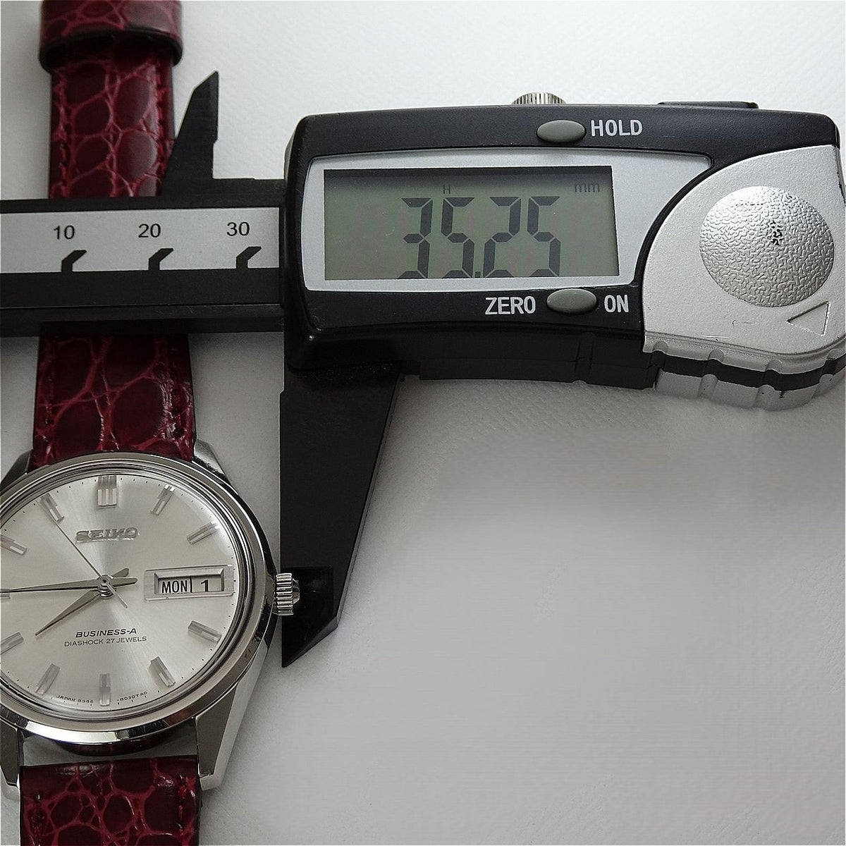 Serviced  Vintage 1967 JAPAN SEIKO BUSINESS-A  8306(46)-8020 27J Automatic.