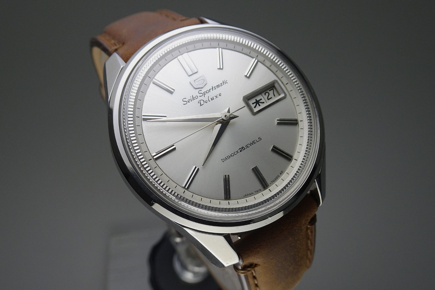 Vintage 1966 JAPAN SEIKO SPORTSMATIC5 DX 7619-7010 25Jewels Automatic.