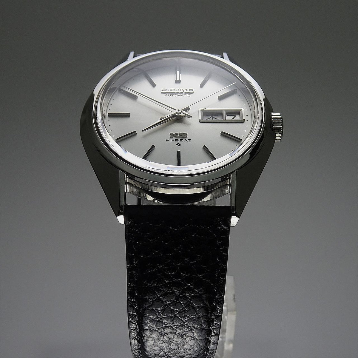 Serviced  Vintage 1972 JAPAN KING SEIKO WEEKDATER 5626-7111 25Jewels Automatic.