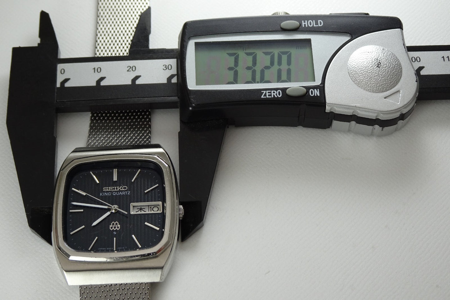 Vintage 1979 JAPAN SEIKO KING TWIN-QUARTZ 9923-501A 5Jewels Quartz.