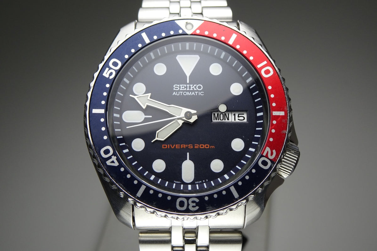 Vintage 1999 JAPAN SEIKO DIVER'S 10BAR 7S26-0020 21Jewels Automatic.