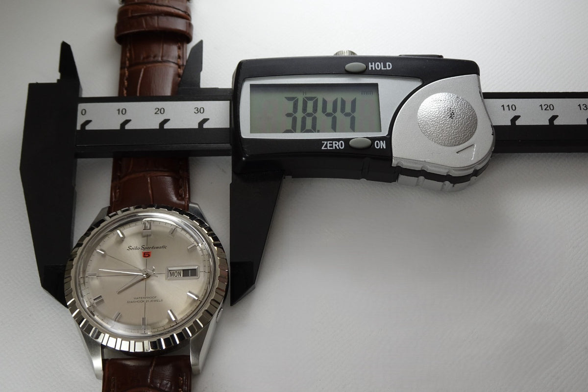 Vintage 1965 JAPAN SEIKO SPORTSMATIC5 6619-9000 21Jewels Automatic.