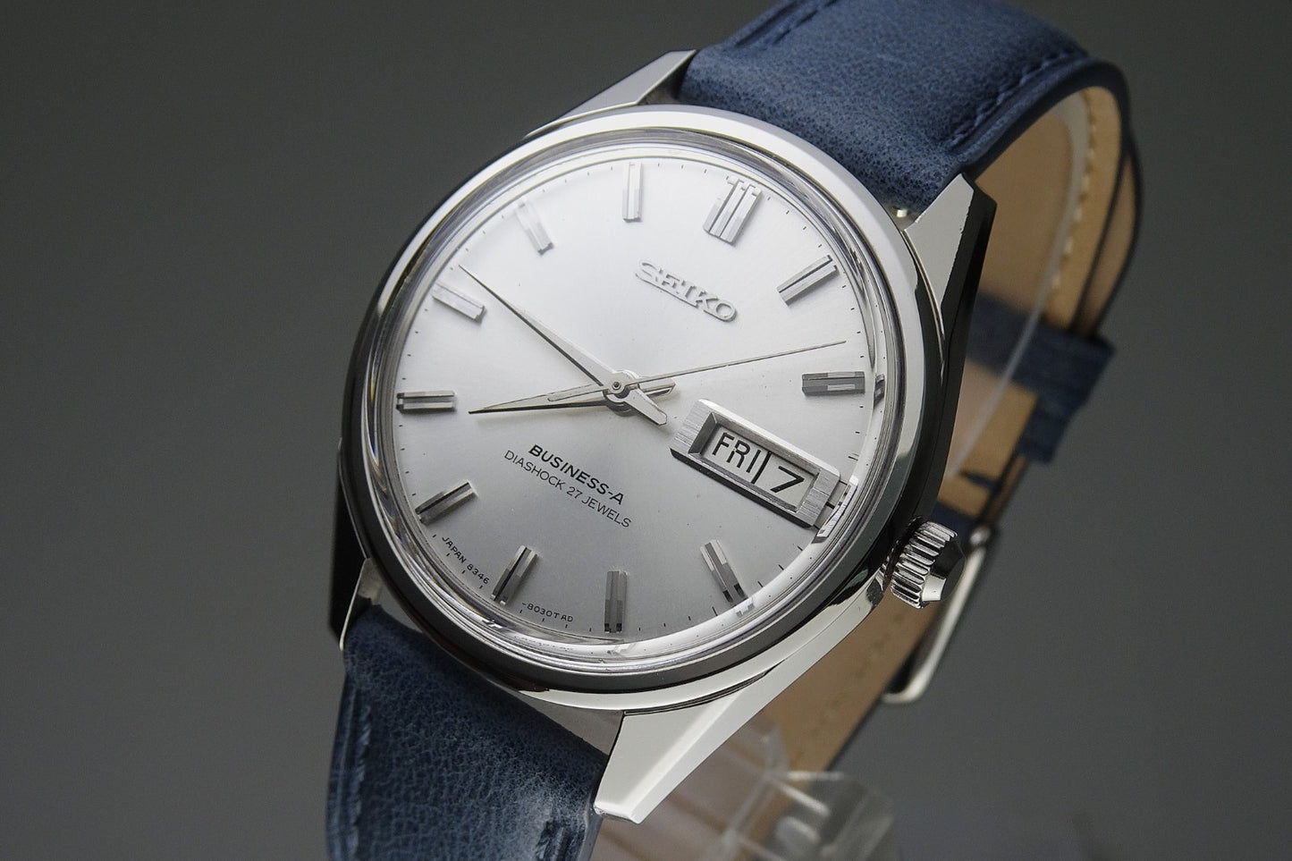 Vintage 1967 JAPAN SEIKO BUSINESS-A WEEKDATER 8306(46)-8020 27Jewels Automatic.