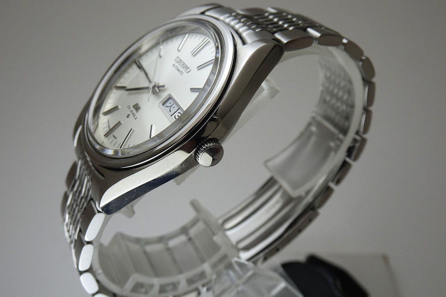 Serviced Vintage 1974 JAPAN SEIKO LORD MATIC WEEKDATER 5606-7072 23J Automatic.