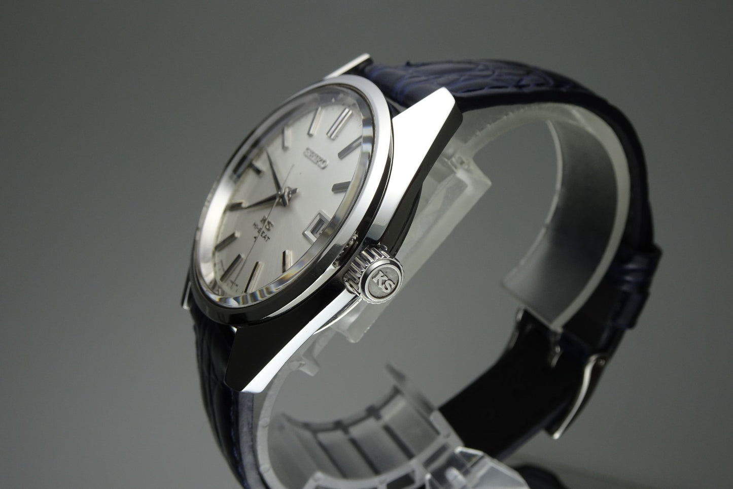 Vintage 1970 JAPAN 45 KING SEIKO CALENDAR 4502-7001 25Jewels Hand-winding.
