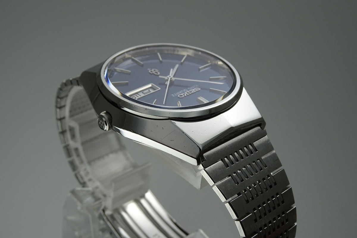 Vintage 1976 JAPAN SEIKO KING QUARTZ 4823-8010 7Jewels Quartz.