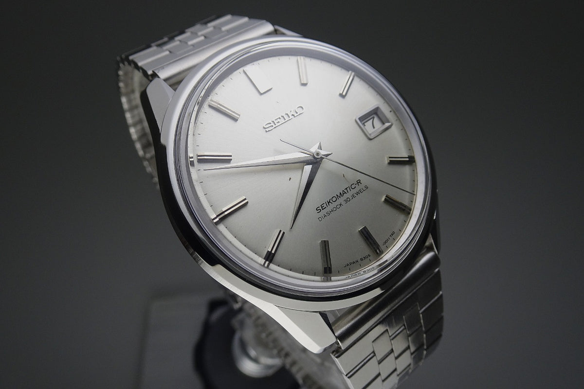 Serviced Vintage 1965 JAPAN SEIKO SEIKOMATIC-R 8305-0020 30Jewels Automatic.