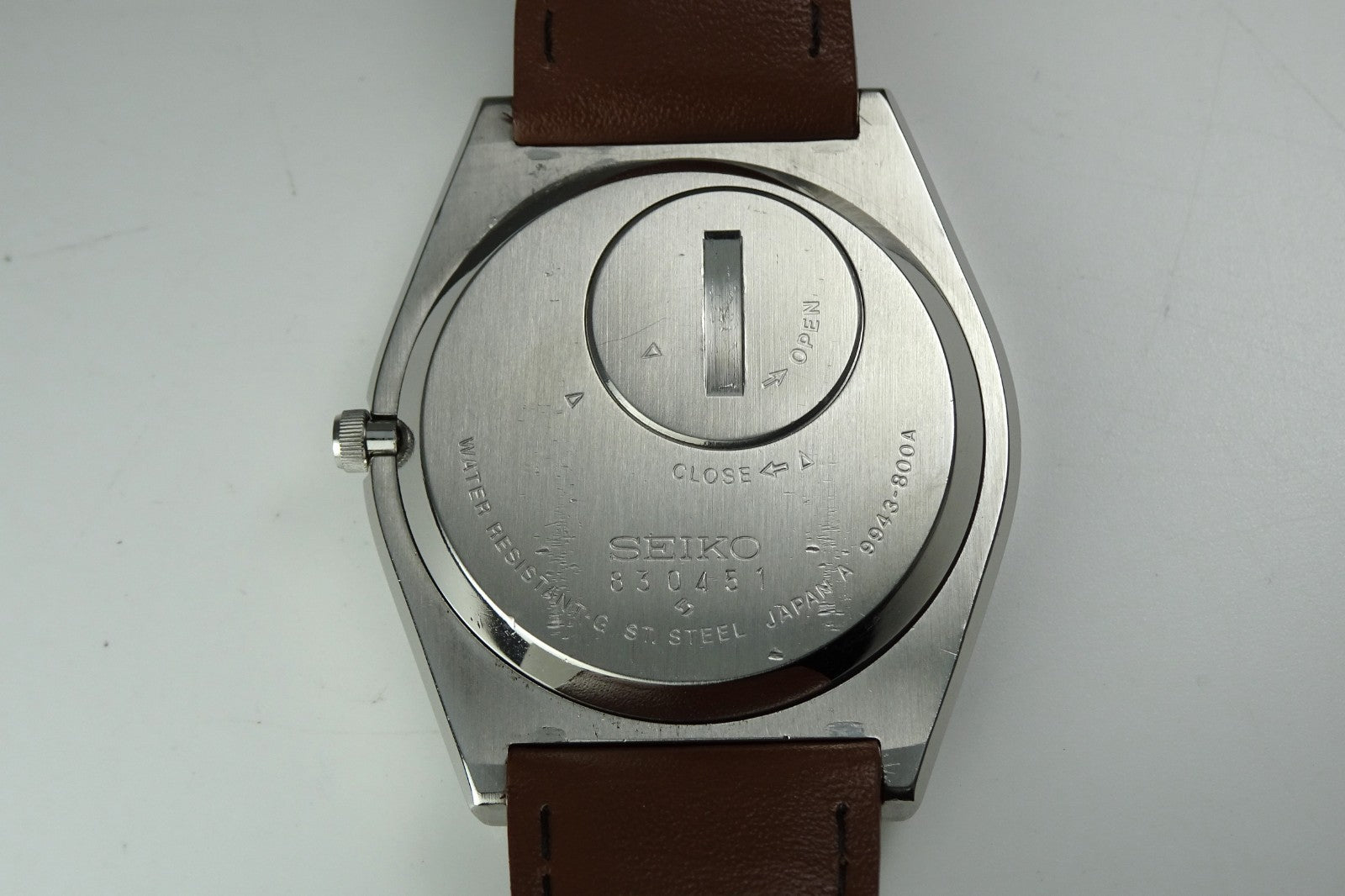 Vintage 1978 JAPAN SEIKO GROUND TWIN-QUARTZ 9943-800A 5Jewels Quartz.