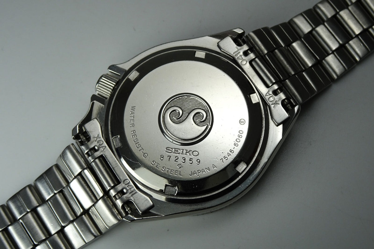 Vintage 1978 JAPAN SEIKO SilverWave-Z 7546-6060 4Jewels Quartz.