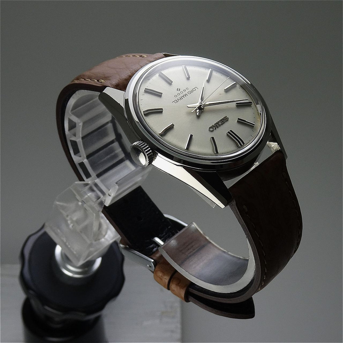 Serviced  Vintage 1968 JAPAN SEIKO LORD MARVEL 36000 5740-8000 23J Hand-winding.