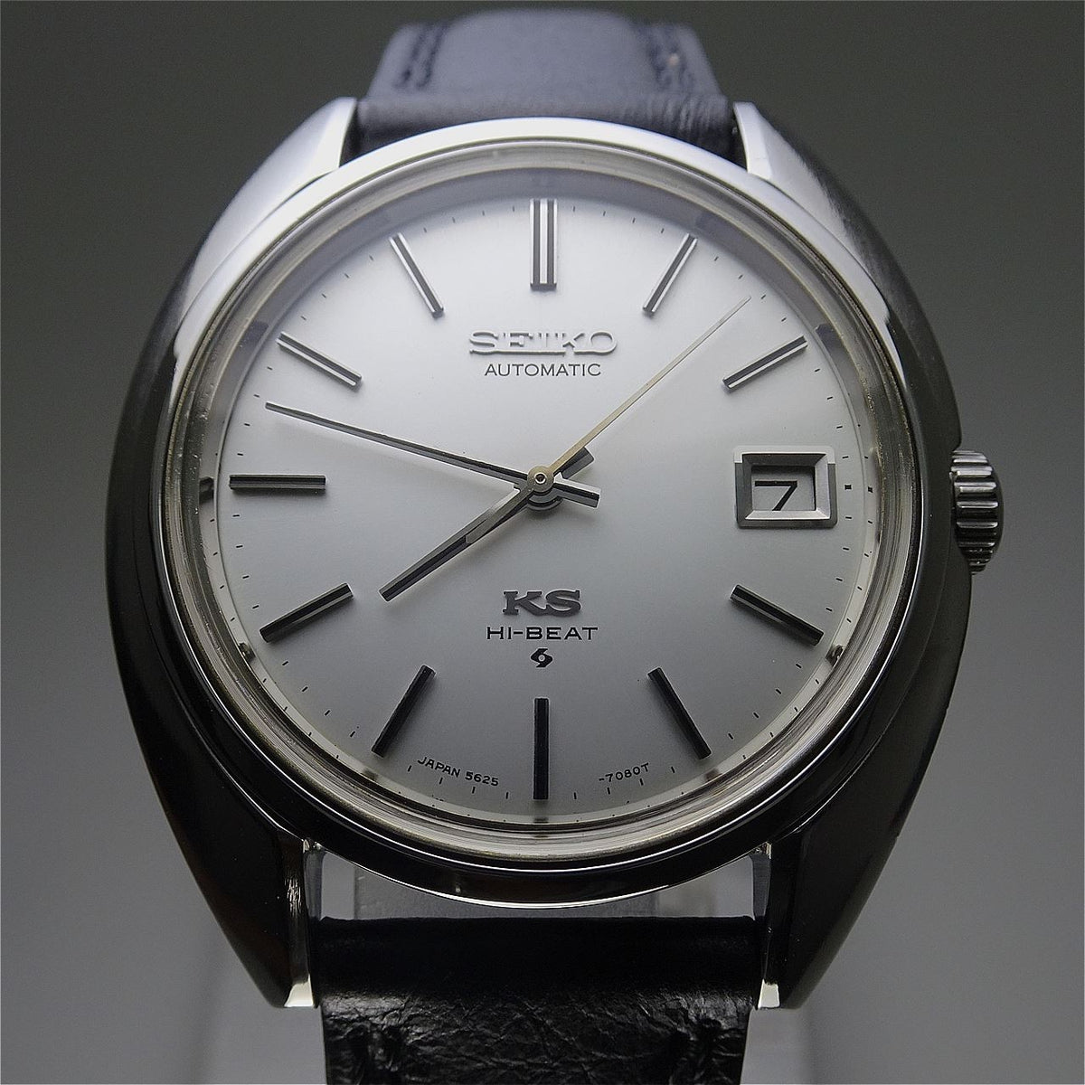 Vintage 1970 JAPAN KING SEIKO CALENDAR 5625-7080 25Jewels Automatic.