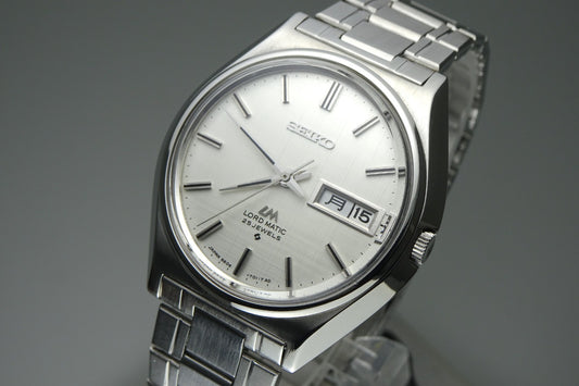 Serviced Vintage 1969 JAPAN SEIKO LORD MATIC WEEKDATER 5606-7010 25J Automatic.