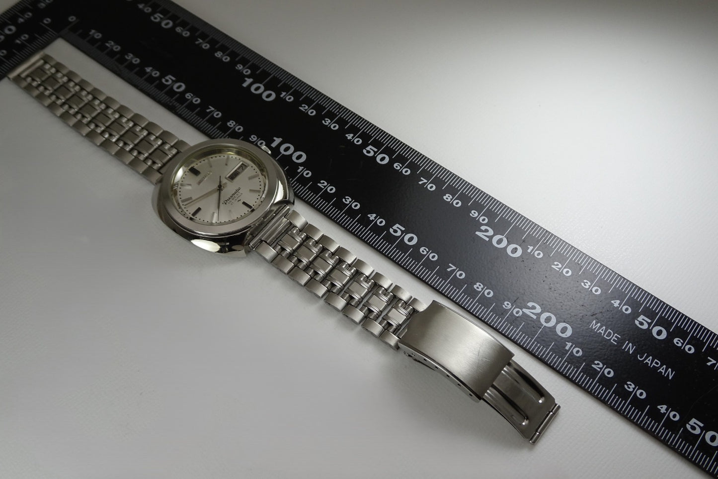 Vintage 1969 JAPAN SEIKO 51 PRESMATIC WEEKDATER 5146-7030 27Jewels Automatic.