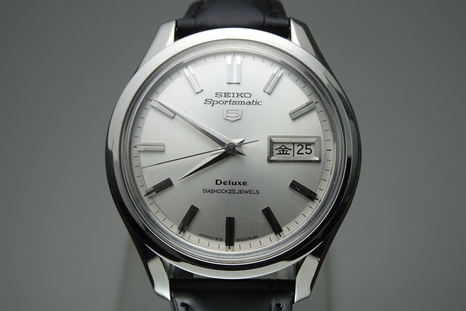 Vintage 1966 JAPAN SEIKO SPORTSMATIC5 DX 7619-9010 25Jewels Automatic.