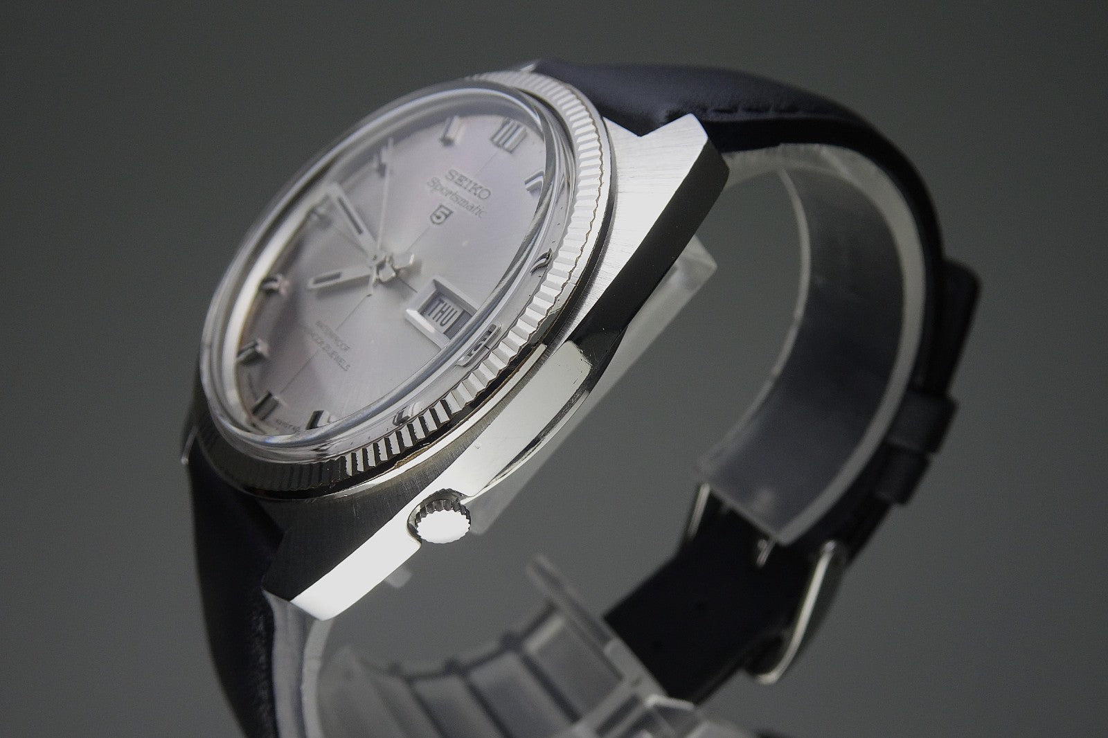 Vintage 1967 JAPAN SEIKO SPORTSMATIC5 6619-8290 21Jewels Automatic.