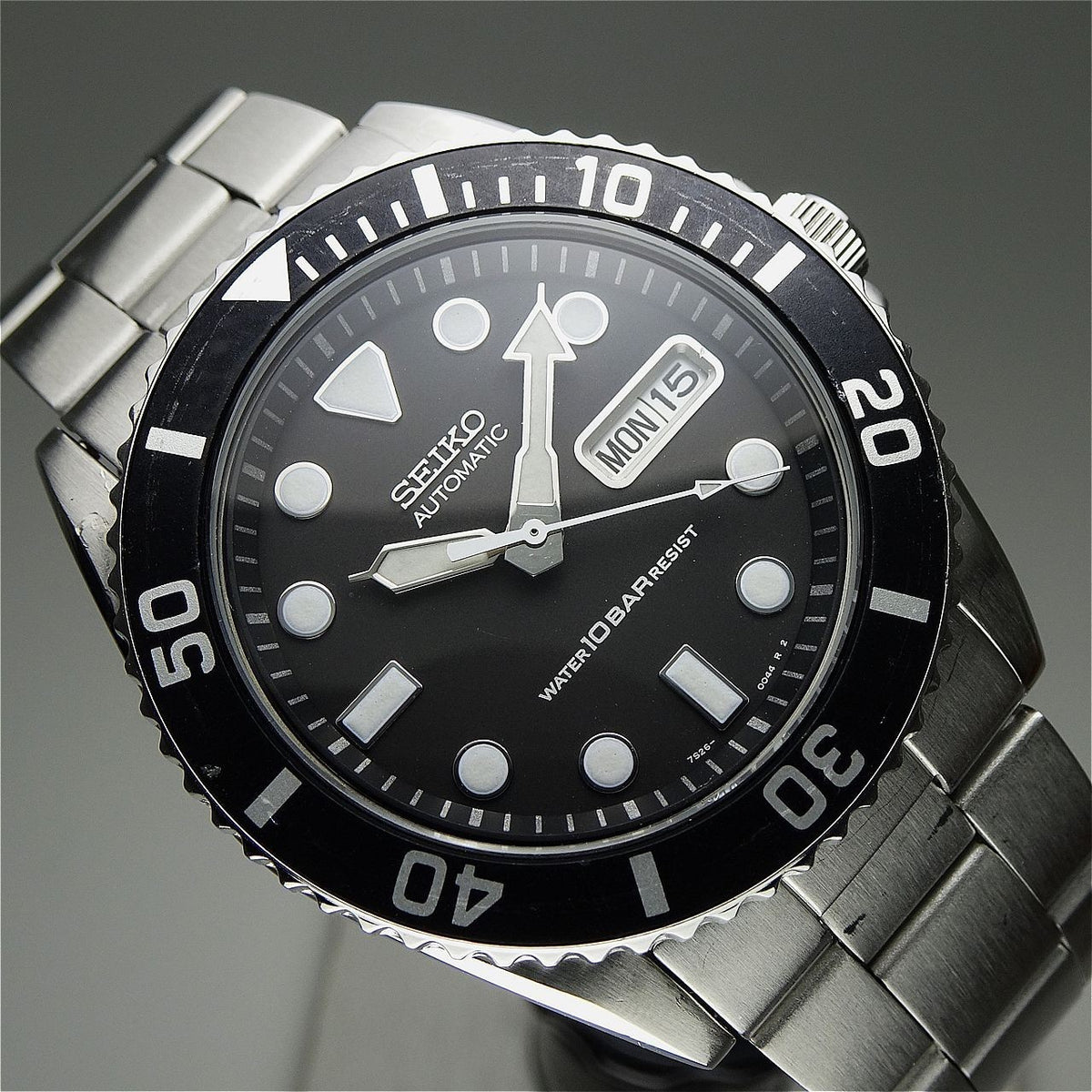 Vintage 2003  SEIKO DIVER'S 10BAR 7S26-0040 21Jewels Automatic.