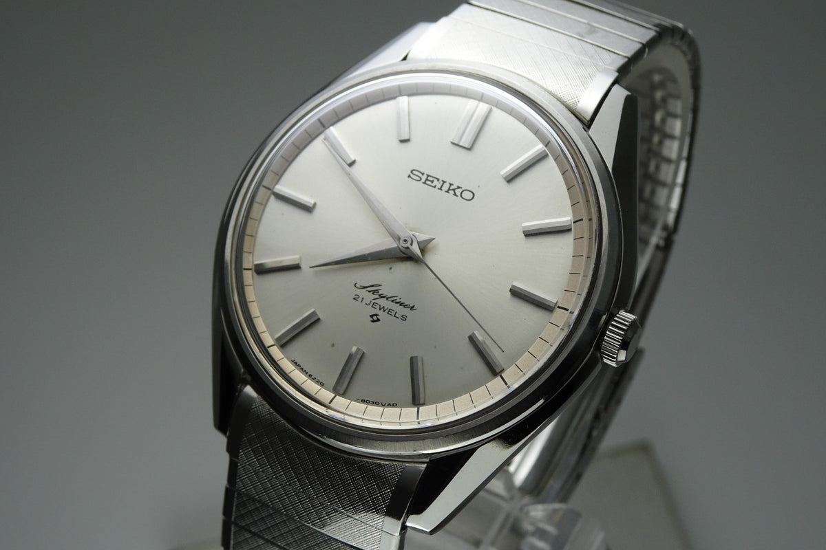 Vintage 1968 JAPAN SEIKO SKYLINER 6220-8010 21Jewels Hand-winding.