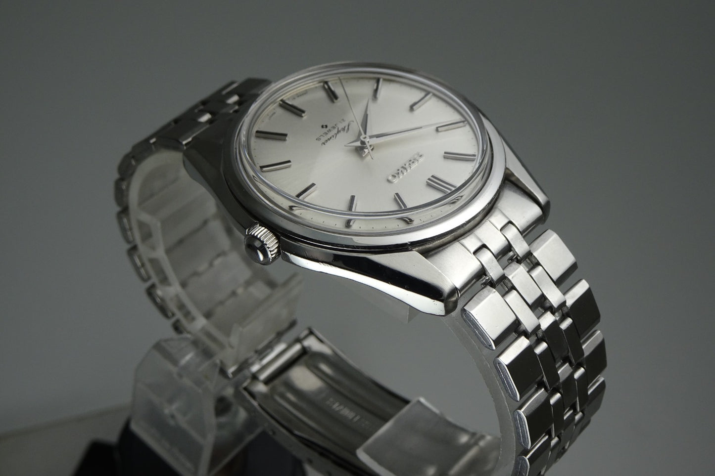 Serviced Vintage 1971 JAPAN SEIKO SKYLINER 6100-8000 21Jewels Hand-winding.