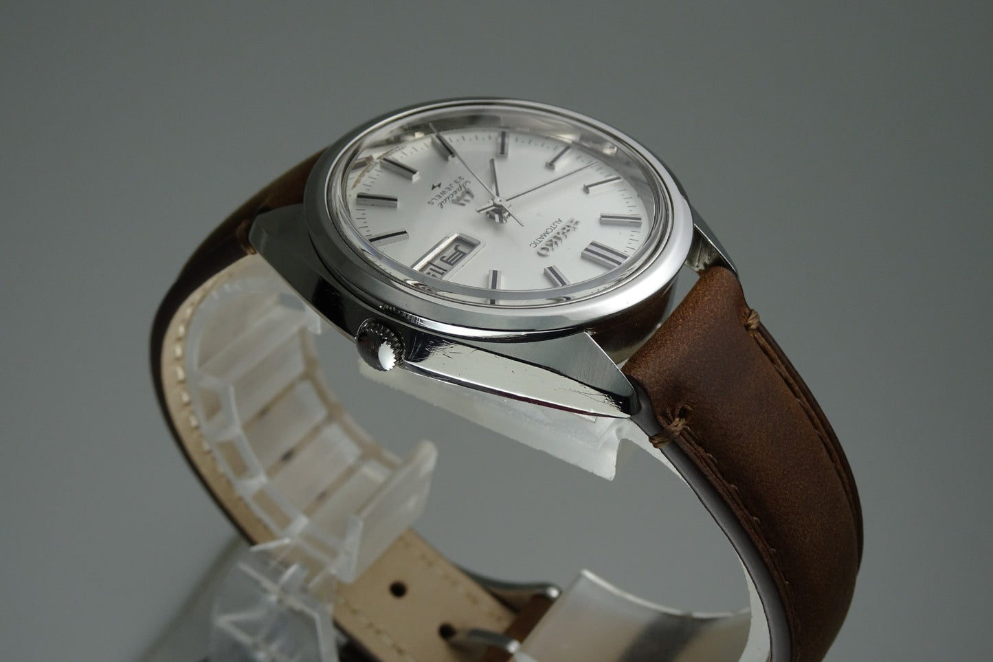 Serviced  Vintage 1970 JAPAN SEIKO LORD MATIC SP  5206-6020 23J Automatic.