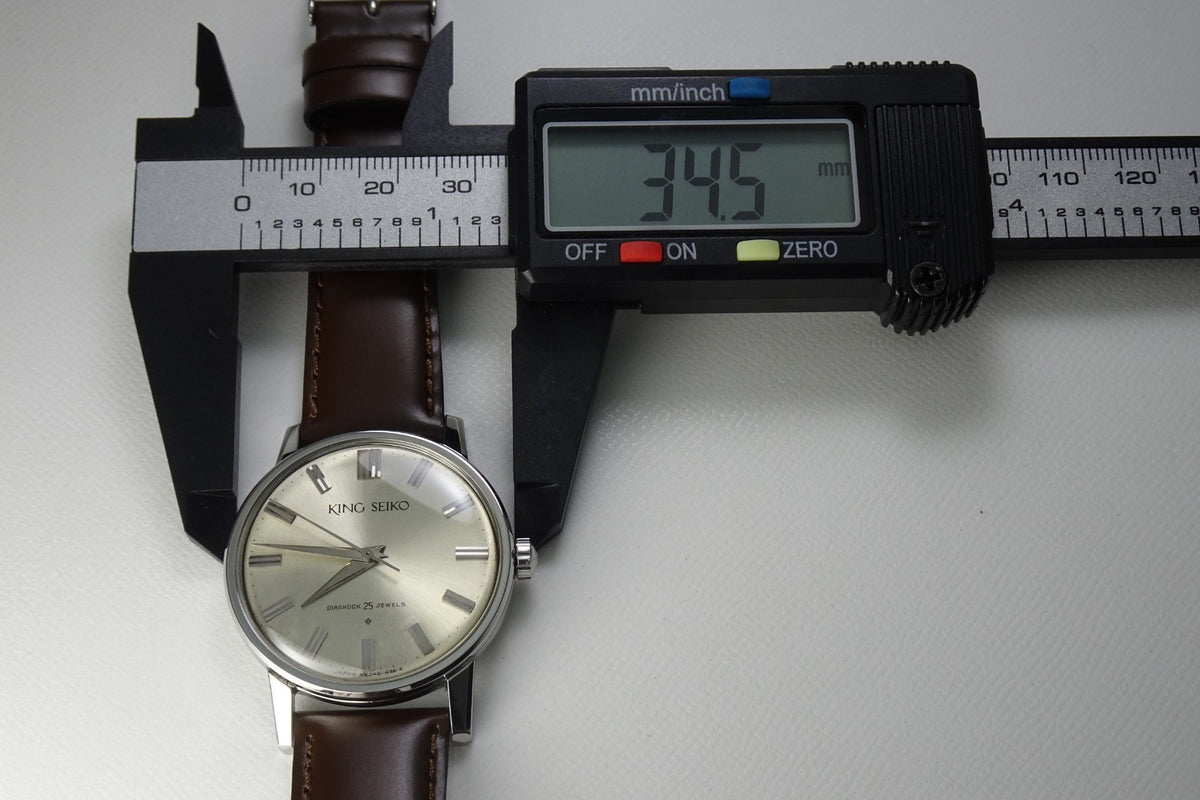 Serviced Vintage 1961's JAPAN KING SEIKO FIRST MODEL J14102E 25J Hand-winding.