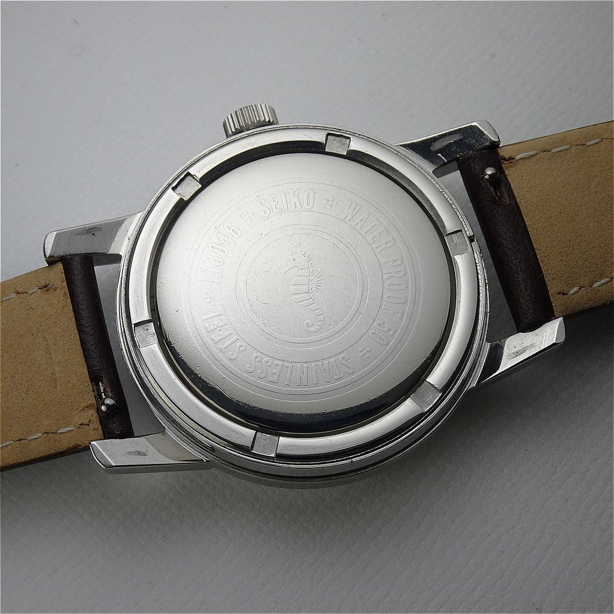 Vintage 1963 JAPAN SEIKO CHAMPION Seahorse J13046 23Jewels Hand-winding.