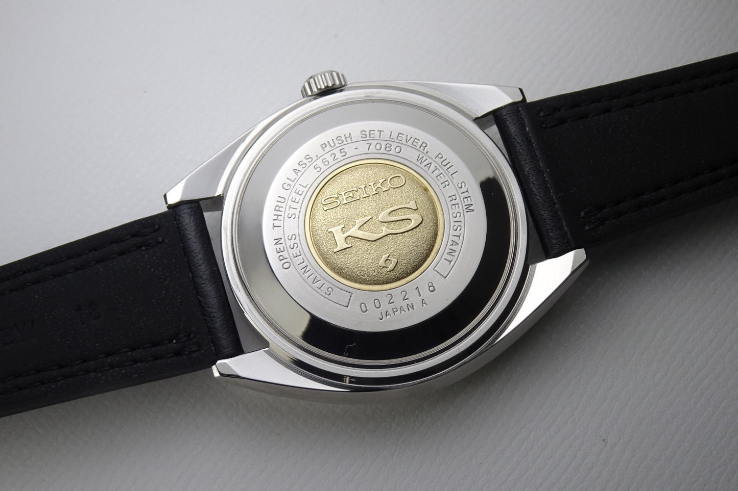 Vintage 1970 JAPAN KING SEIKO CALENDAR 5625-7080 25Jewels Automatic.