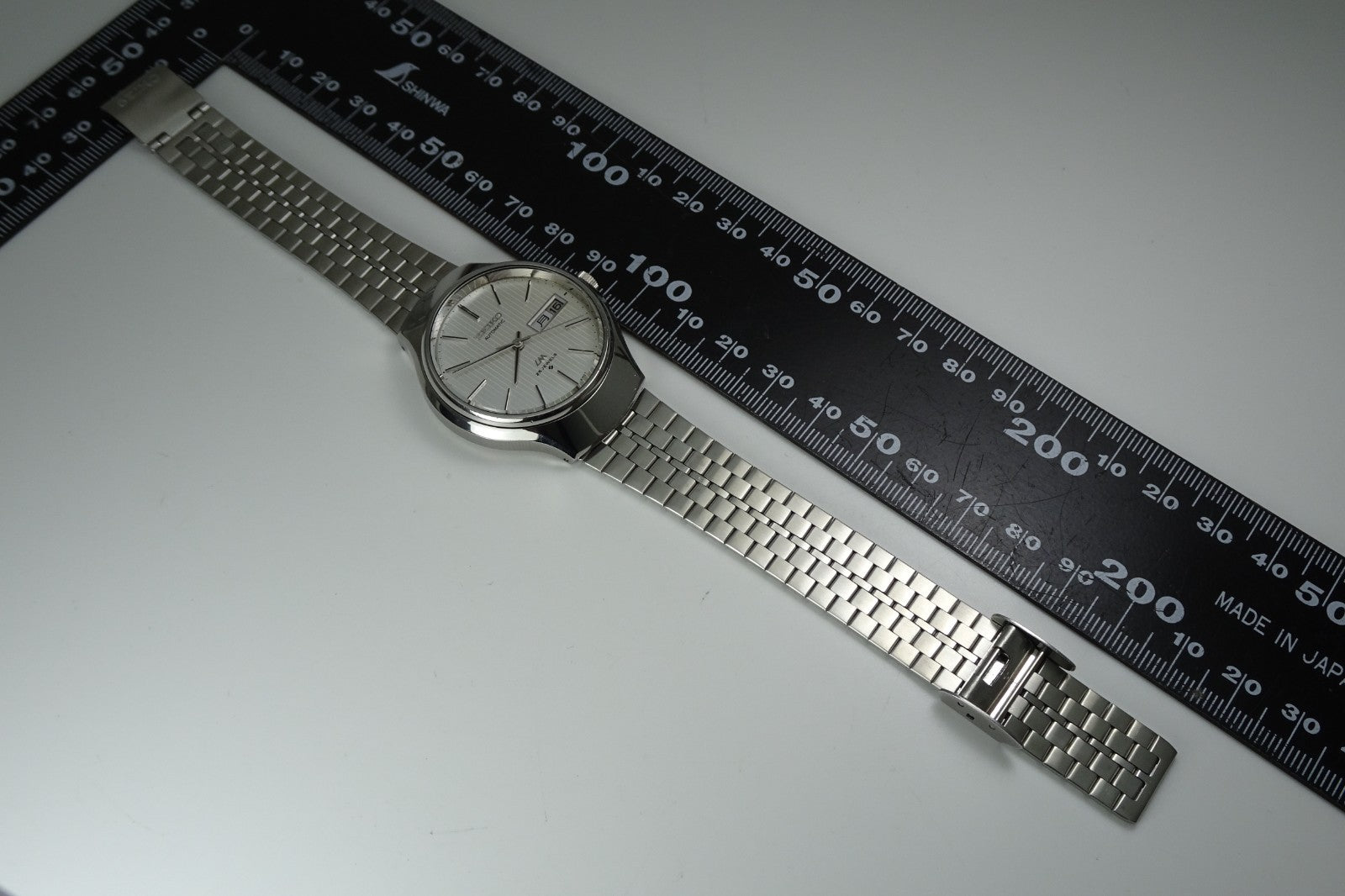 Serviced Vintage 1975 JAPAN SEIKO LORD MATIC WEEKDATER 5606-8120 25J Automatic.