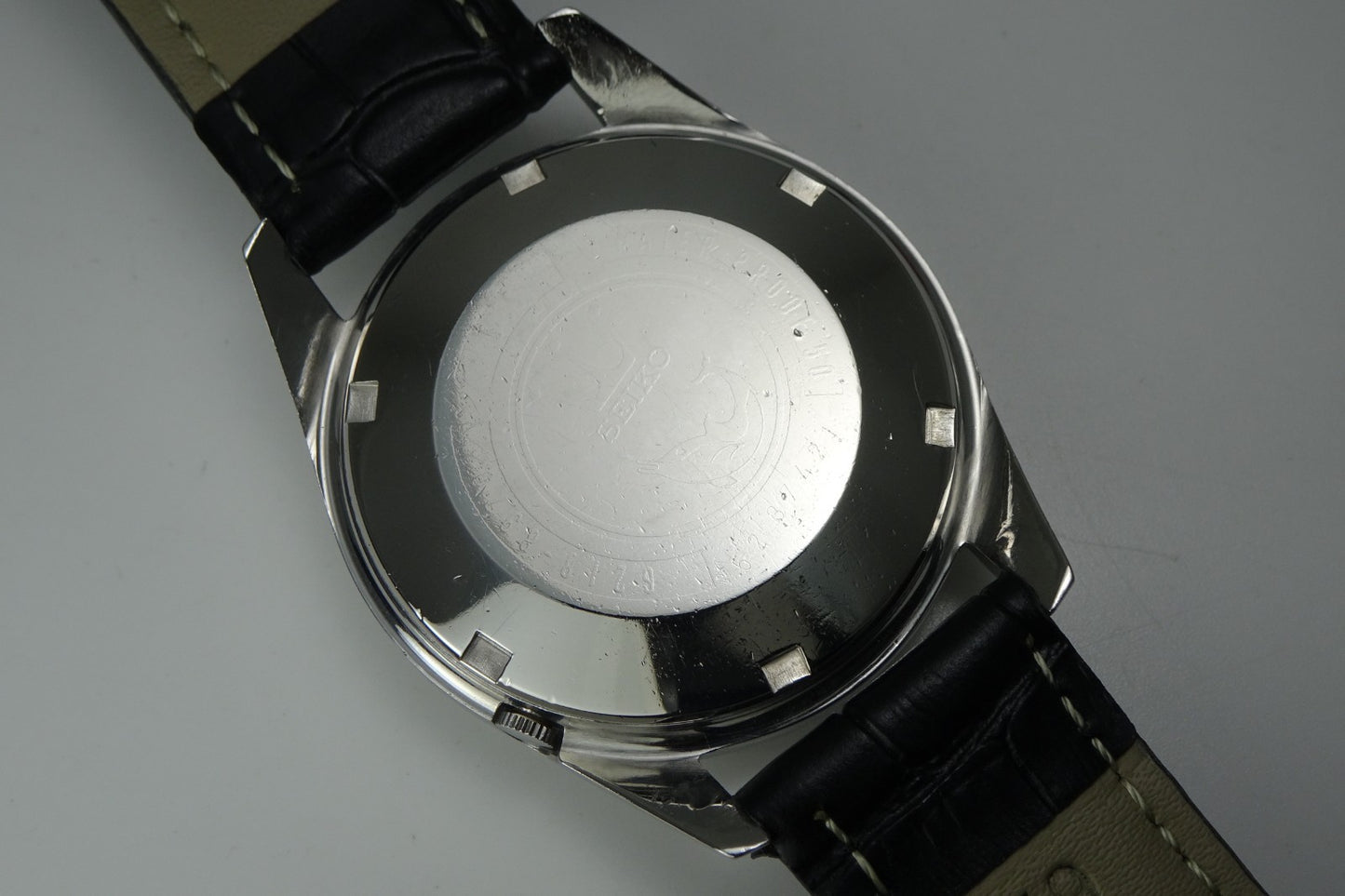 Vintage 1965 JAPAN SEIKO SEIKOMATIC WEEKDATER 6218-8970 35Jewels Automatic.