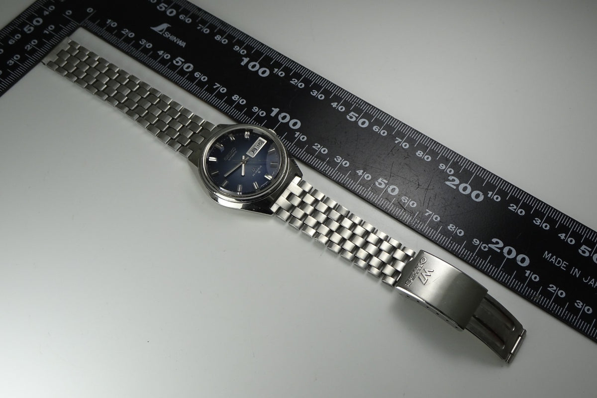 Serviced Vintage 1973 JAPAN SEIKO LORD MATIC WEEKDATER 5606-7260 23J Automatic.