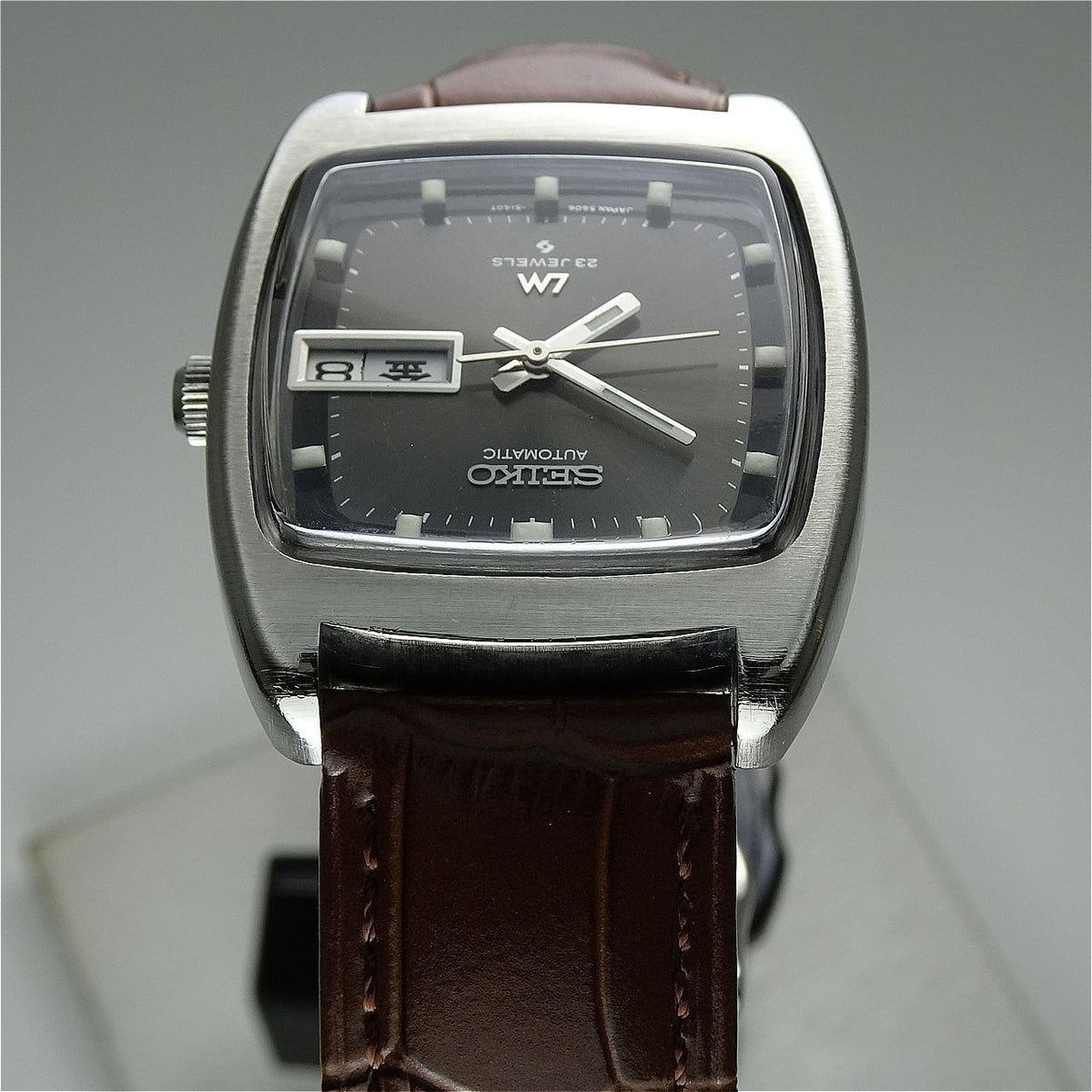 Vintage 1972 JAPAN SEIKO LORD MATIC WEEKDATER 5606-5040 23Jewels Automatic.