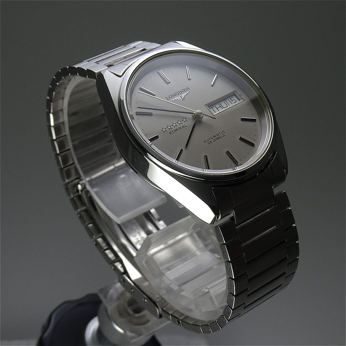 LONGINES ADMIRAL 5 STARS Cal.L636.5  25Jewels Automatic.