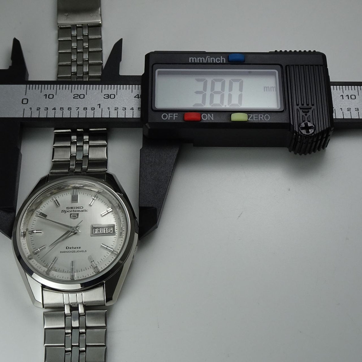 Serviced  Vintage 1966 JAPAN SEIKO SPORTSMATIC5 DX 7619-9060 25Jewels Automatic.