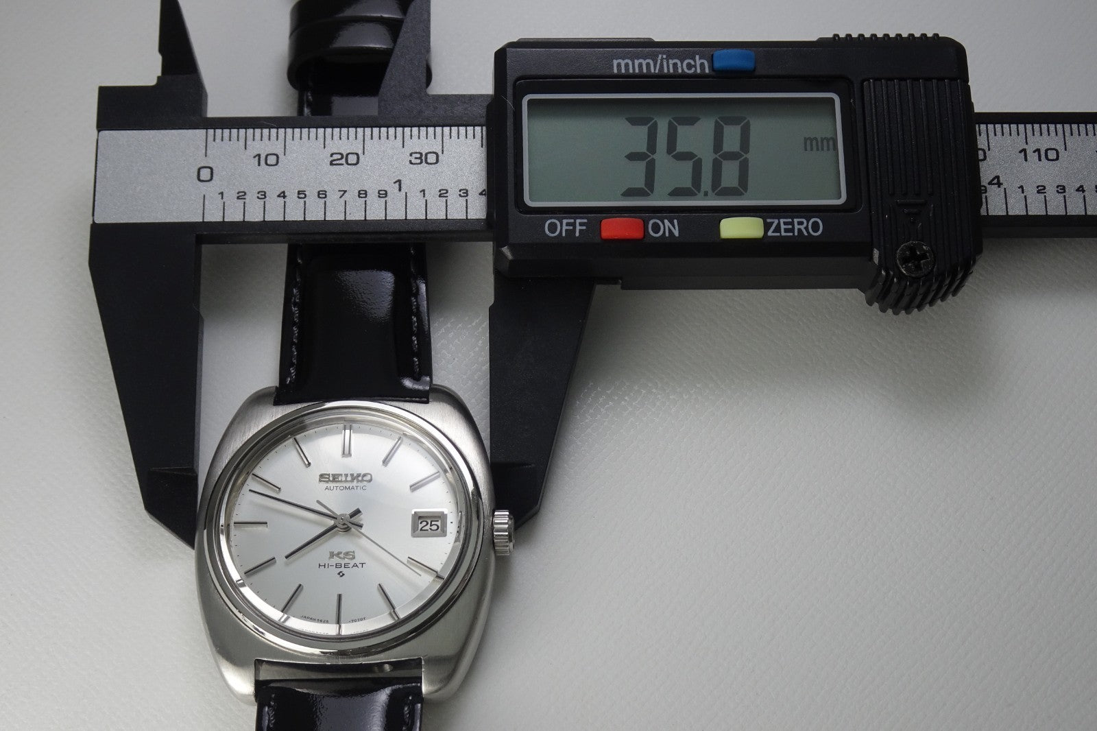 Vintage 1970 JAPAN KING SEIKO CALENDAR 5625-7070 25Jewels Automatic.