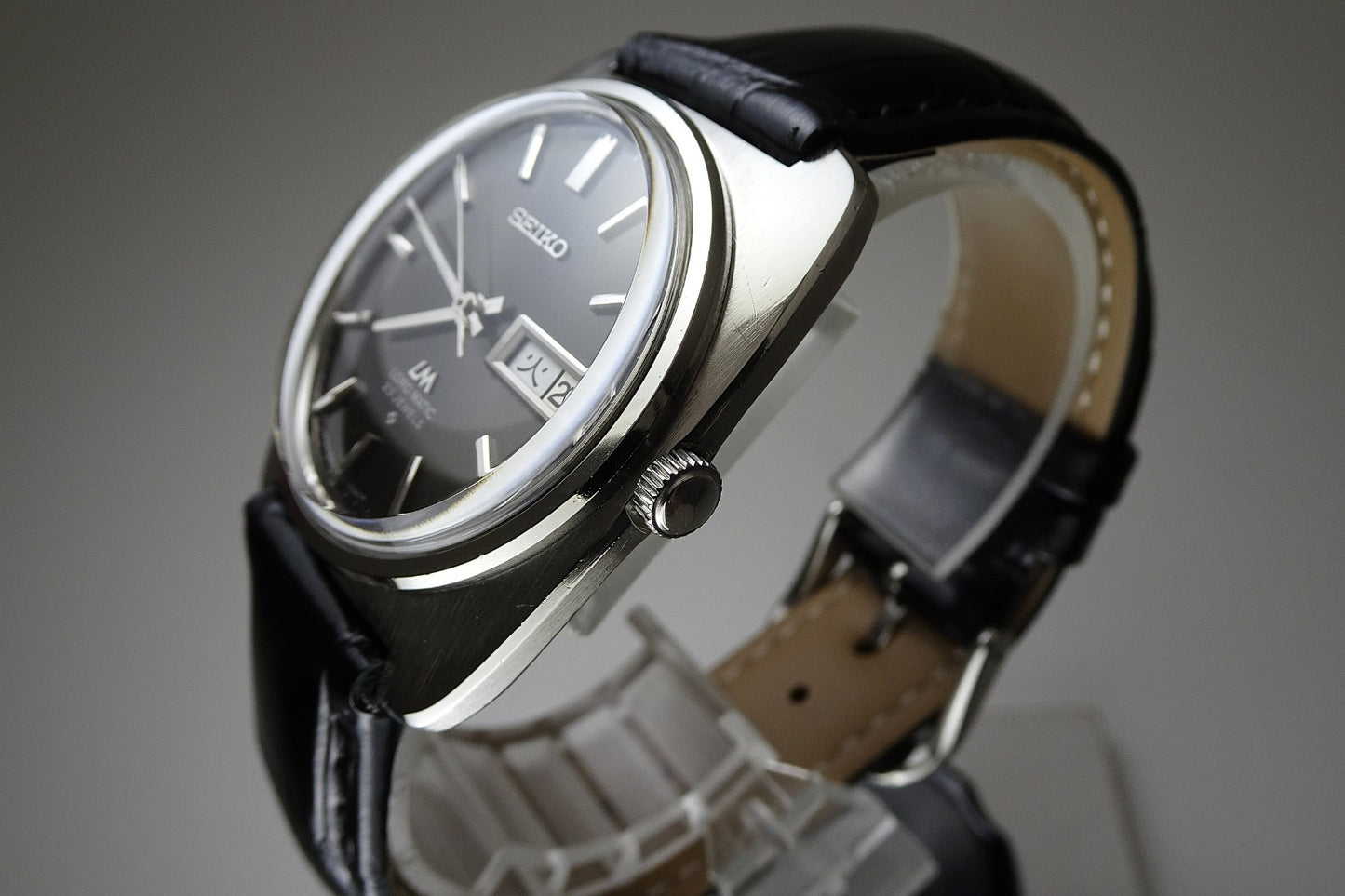 Vintage 1970 JAPAN SEIKO LORD MATIC WEEKDATER 5606-7130 23Jewels Automatic.