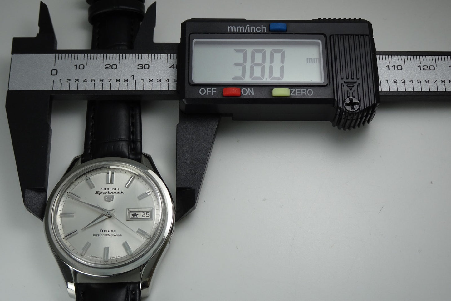 Vintage 1966 JAPAN SEIKO SPORTSMATIC5 DX 7619-9010 25Jewels Automatic.