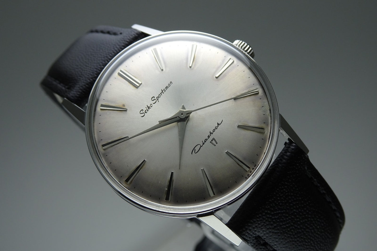 Vintage 1964 JAPAN SEIKO SPORTSMAN 14083E 17Jewels Hand-winding.