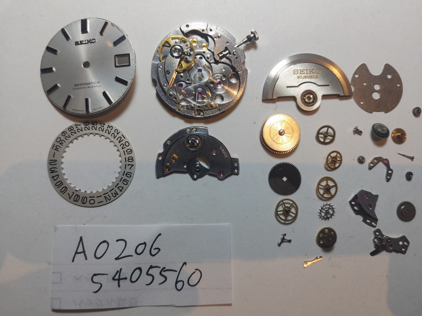 Serviced Vintage 1965 JAPAN SEIKO SEIKOMATIC-R 8305-9010 30Jewels Automatic.
