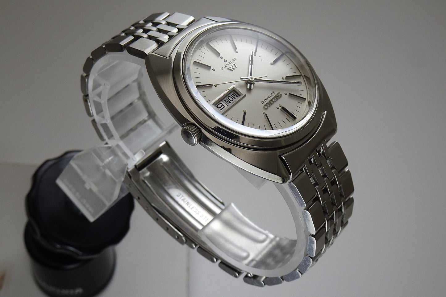 Vintage 1970 JAPAN SEIKO LORD MATIC WEEKDATER 5606-7150 23Jewels Automatic.