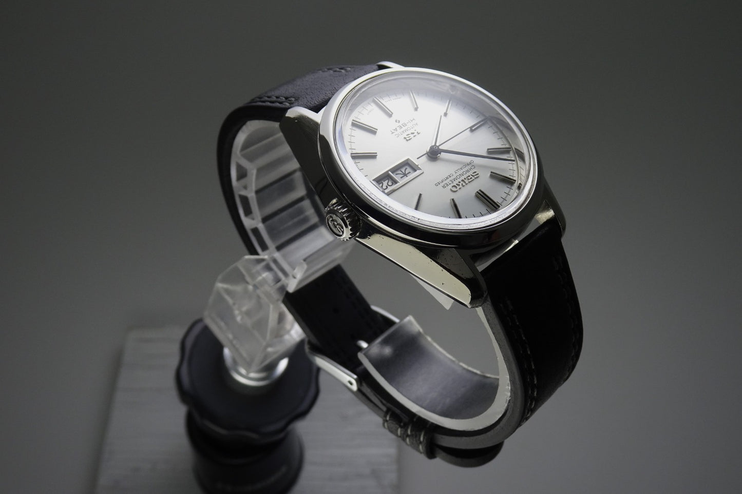 Vintage 1972 JAPAN KING SEIKO CHRONOMETER WEEKDATER 5626-7040 25J Automatic.