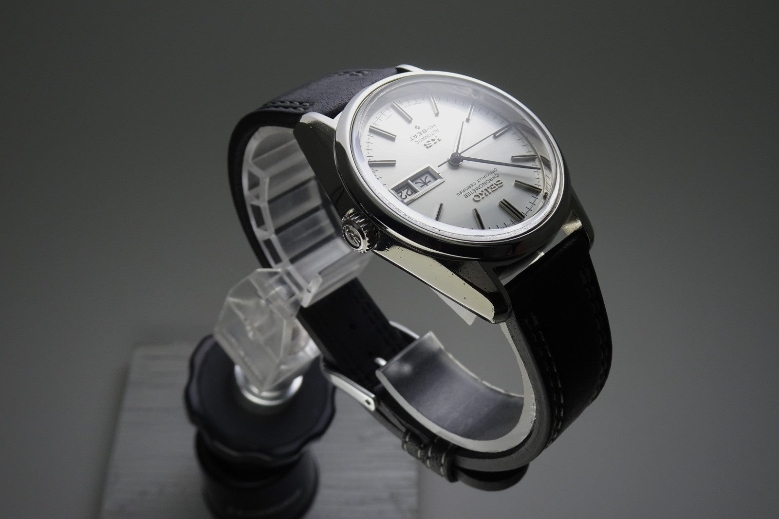 Vintage 1972 JAPAN KING SEIKO CHRONOMETER WEEKDATER 5626-7040 25J Automatic.