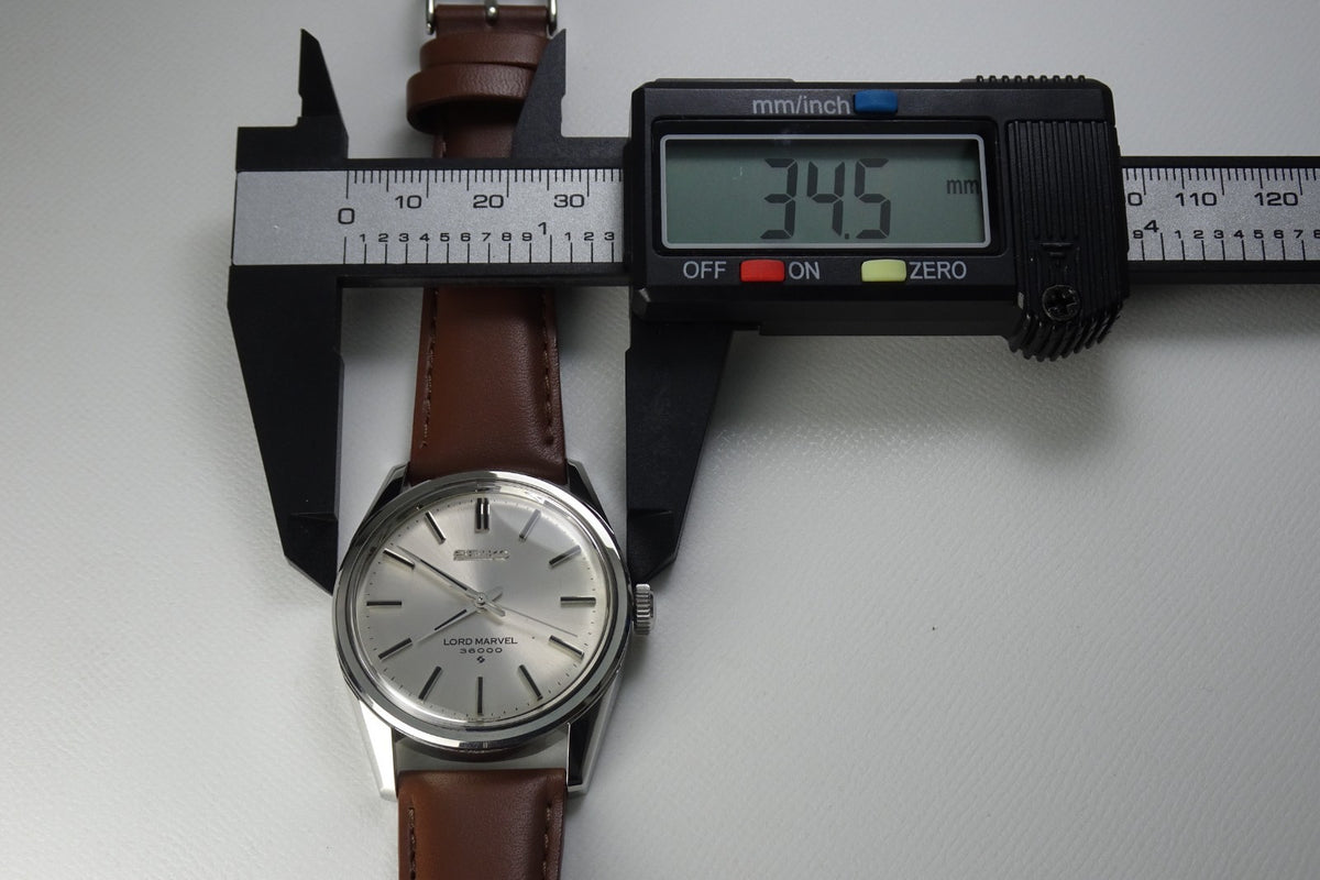 Serviced Vintage 1976 JAPAN SEIKO LORD MARVEL 36000 5740-8000 23J Hand-winding.