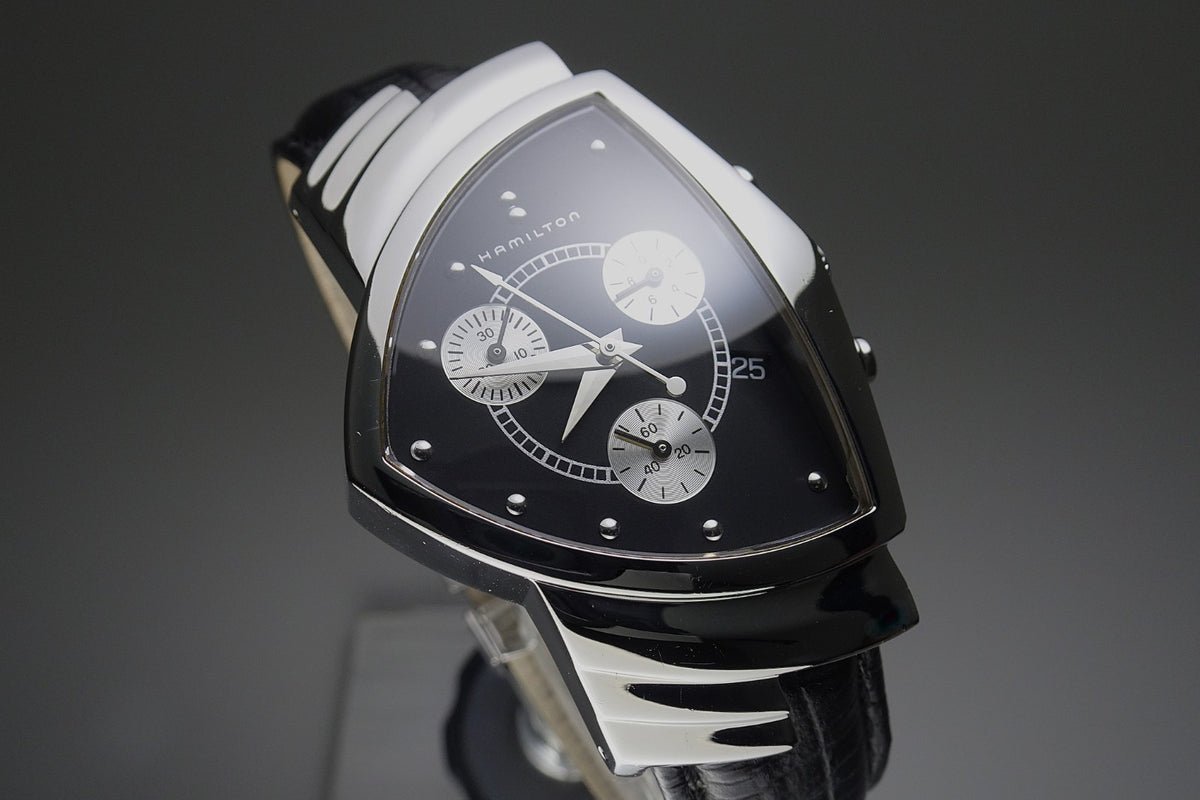Vintage 2000's HAMILTON VENTURA H244121 23Jewels Quartz.