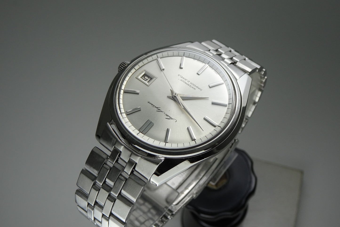 Serviced Vintage 1966 JAPAN SEIKO SKYLINER CALENDAR 6222-8000 21J Hand-winding.