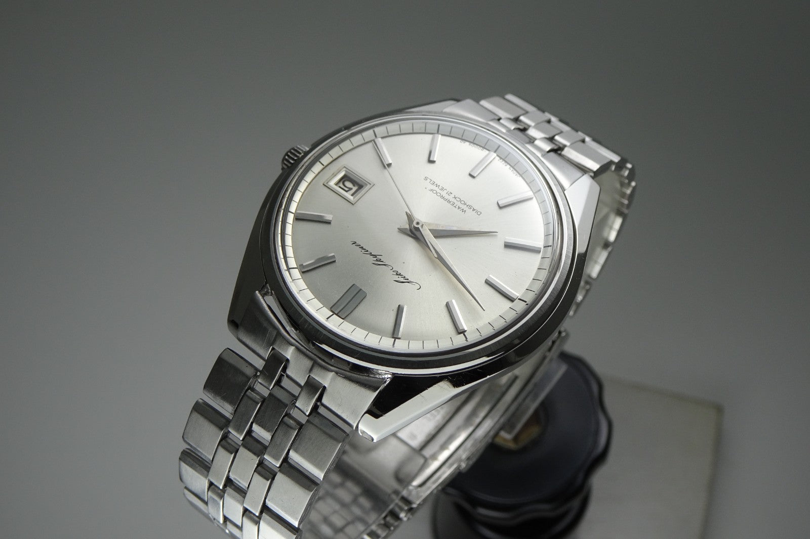 Serviced Vintage 1966 JAPAN SEIKO SKYLINER CALENDAR 6222-8000 21J Hand-winding.