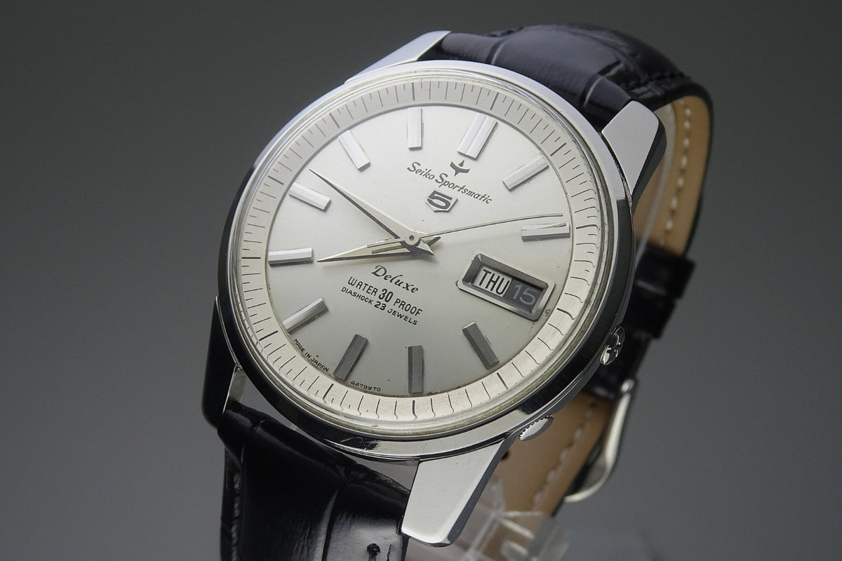 Vintage 1964 JAPAN SEIKO SPORTSMATIC5 DX 427990 23Jewels Automatic.