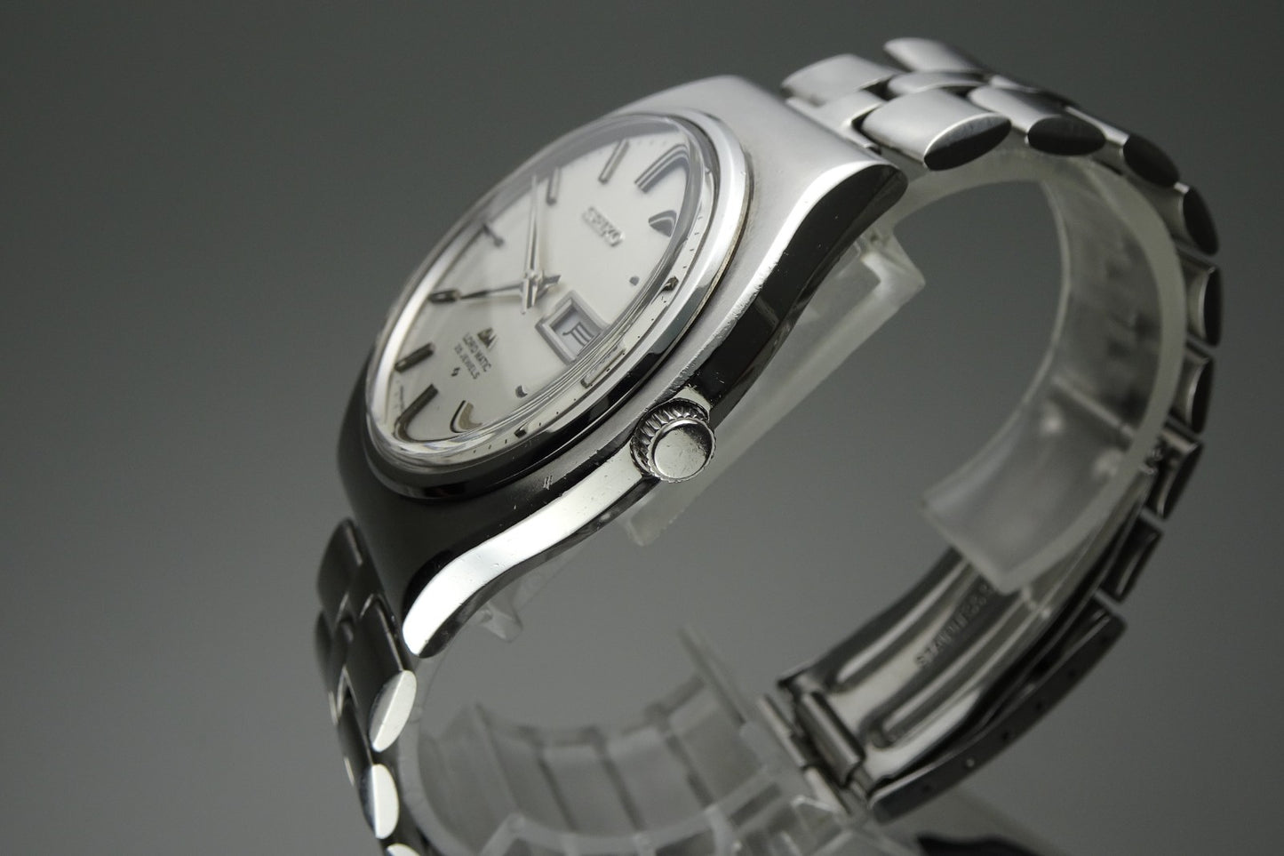 Vintage 1969 JAPAN SEIKO LORD MATIC WEEKDATER 5606-7120 25Jewels Automatic.