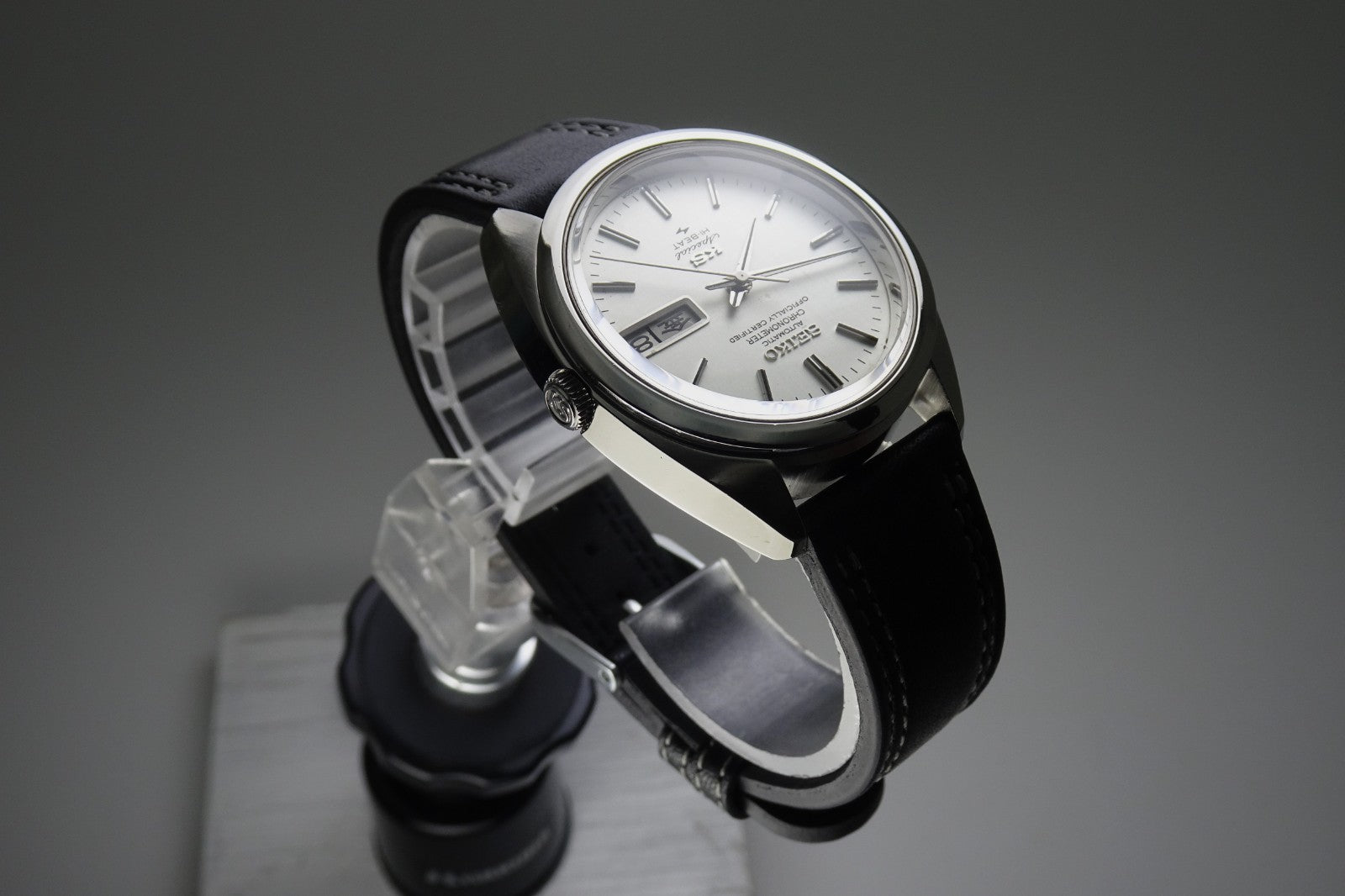 Vintage 1972 JAPAN KING SEIKO CHRONOMETER SP WEEKDATER 5246-6000 25J Automatic.