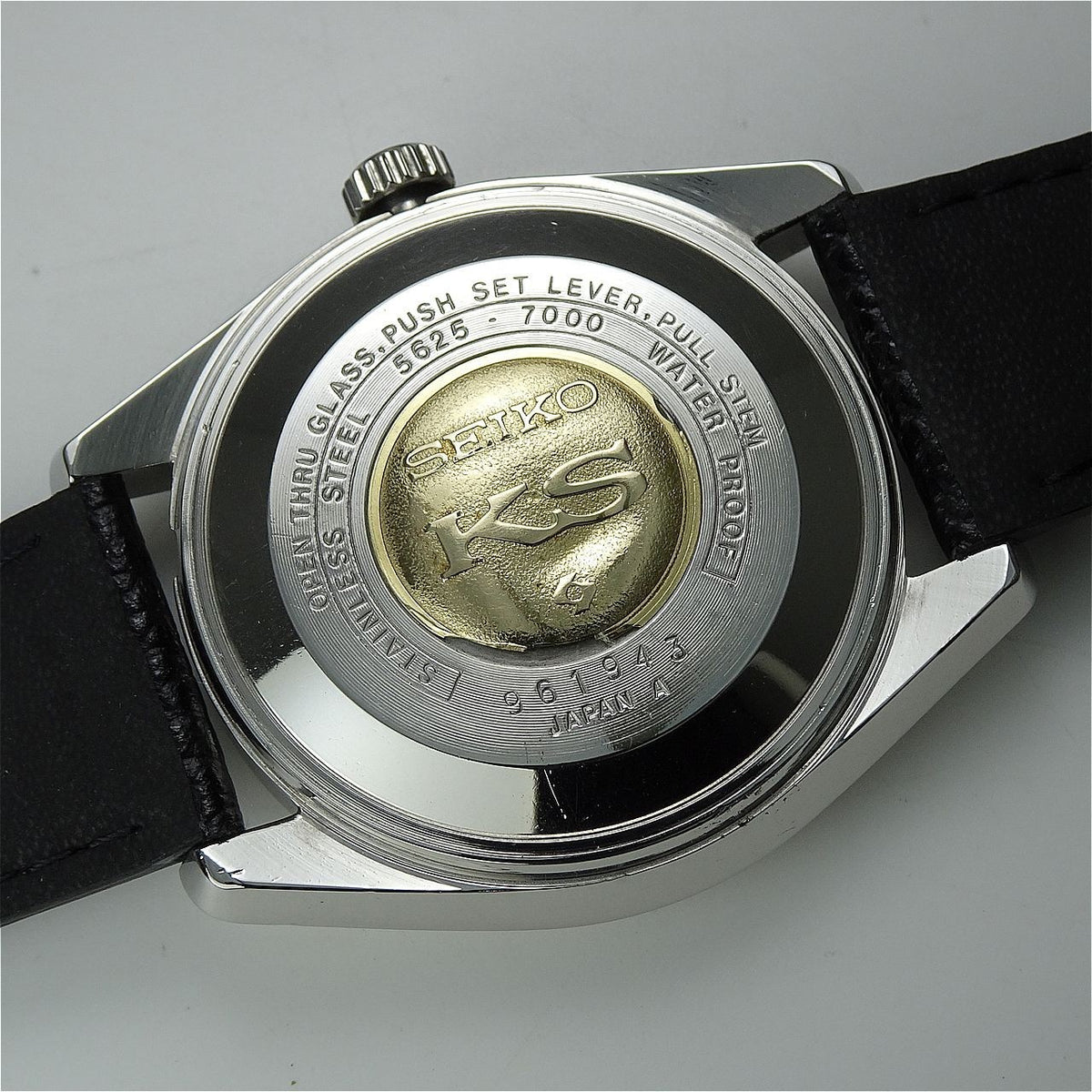 Vintage 1969 JAPAN KING SEIKO CALENDAR 5625-7000 25Jewels Automatic.